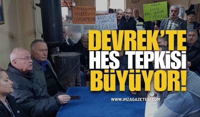 Devrek’te HES Tepkisi Büyüyor! İYİ Parti Heyeti Yağmurca’da Halkla Buluştu