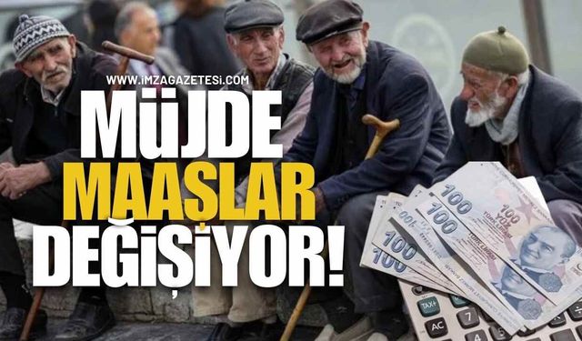 Emekliye Müjde! Maaşlar Değişiyor