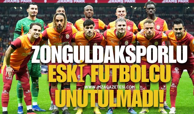Galatasaray-Çaykur Rizespor maçında Zonguldaksporlu Eski Futbolcuya Saygı!