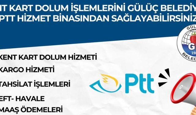 Gülüç Beldesi Belediyesi'nden Önemli Duyuru!