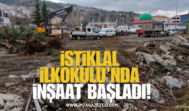İstiklal İlkokulu’nda İnşaat Başladı!