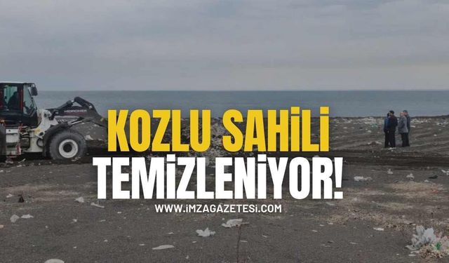 Kozlu Sahili Temizleniyor!