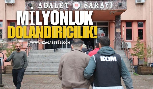 Milyonluk dolandırıcılık operasyonu! Çok Sayıda Tutuklama!