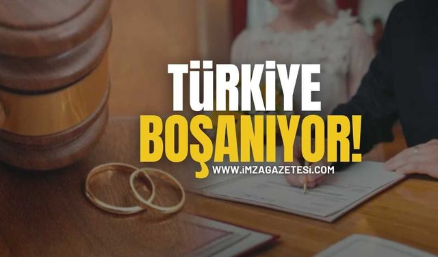 TÜİK Açıkladı! Türkiye Boşanıyor!