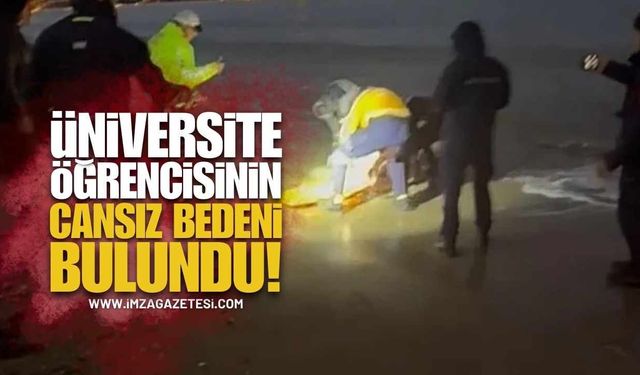Üniversite Öğrencisinin Cansız Bedeni Denizde Bulundu