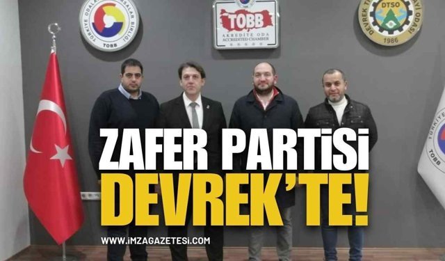 Zafer Partisi Devrek’te Temaslarını Sürdürdü