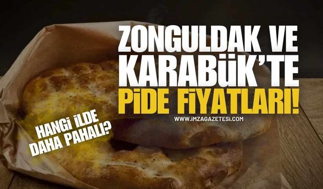 Zonguldak ve Karabük'te Pide Fiyatları Belli Oldu
