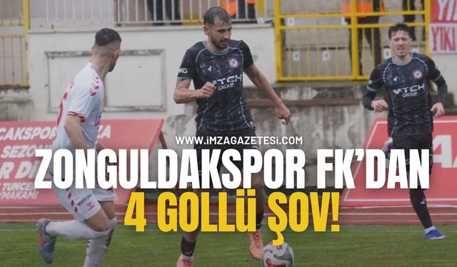 Zonguldakspor FK’dan Bulancak’a 4 Gollü Şov!