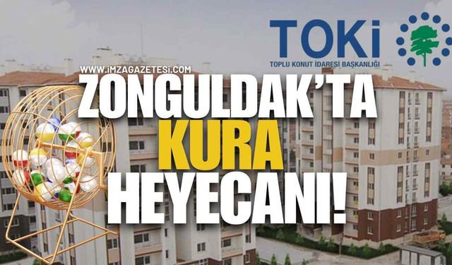 Zonguldak’ta TOKİ Kurası Heyecanı!