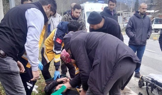 Devrek'te Otobüsle Motosiklet Çarpıştı! Hayatını Kaybetti!