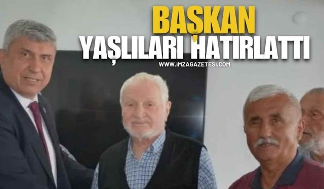 Başkan Kara, Yaşlıları Hatırlattı!