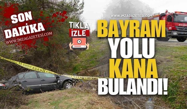 Bayram Yolu Kana Bulandı!