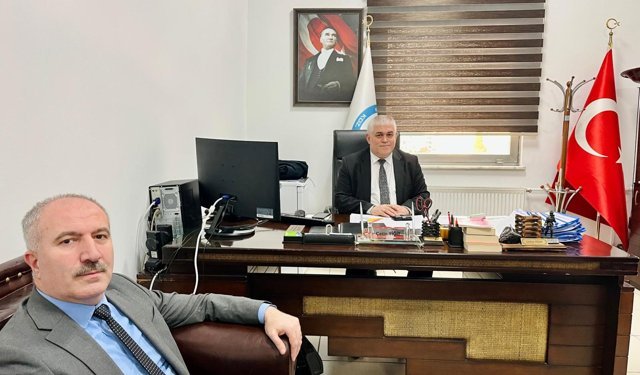 Müdürden Başkan Yardımcısına Ziyaret!
