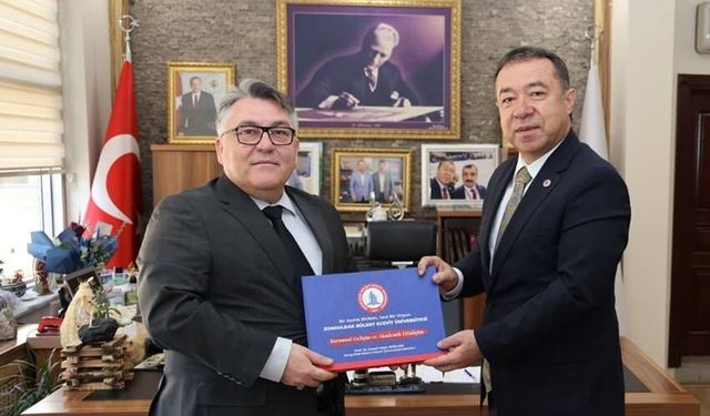 BEUN Rektörü Özölçer Çaydeğirmeni’nde!