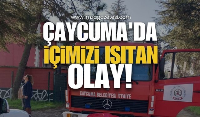 Çaycuma'da İçimizi Isıtan Olay!