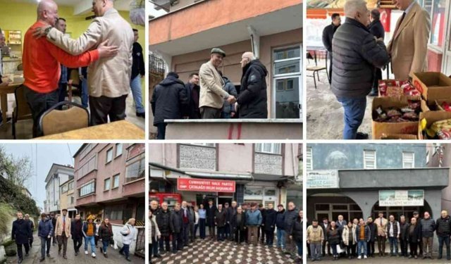 CHP'den Kilimli’de Bayram Mesaisi: Köy Köy Dayanışma Turu