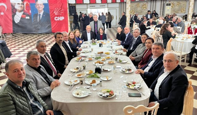 CHP'liler Çaycuma'da Dayanışma Kahvaltısında Buluştu