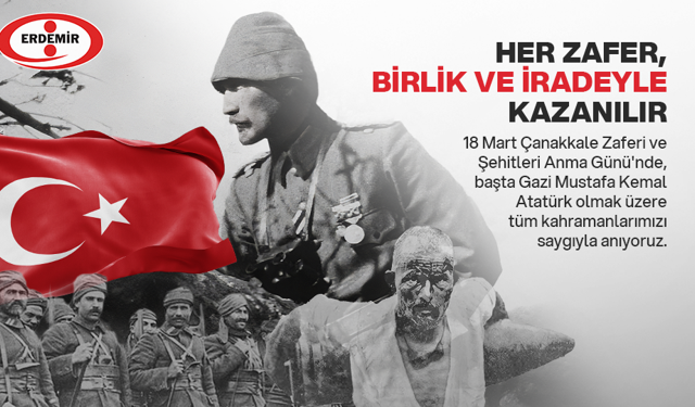 Erdemir 18 Mart İlanı
