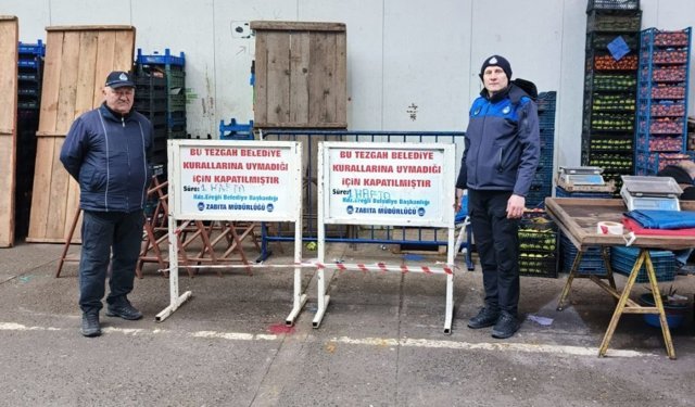 EREĞLİ’DE MÜŞTERİYE KABA DAVRANAN ESNAFA YAPTIRIM