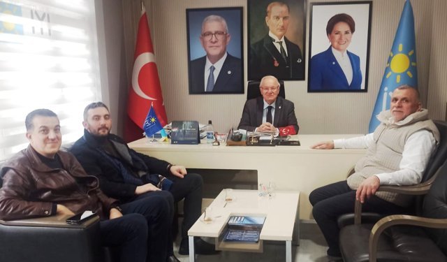 Ereğli’den İş İnsanları Yazıcı ve Arıkan’dan İyi Parti Zonguldak İl Başkanına Ziyaret