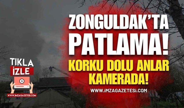 Korku Dolu Dakikalar: Patlama Anı Kamerada!