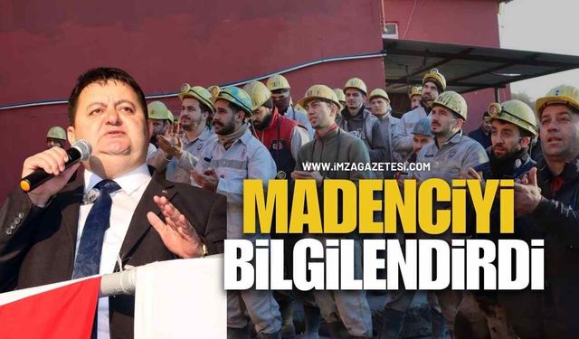 GMİS YÖNETİMİ AMASRA’DA MADENCİYİ BİLGİLENDİRDİ