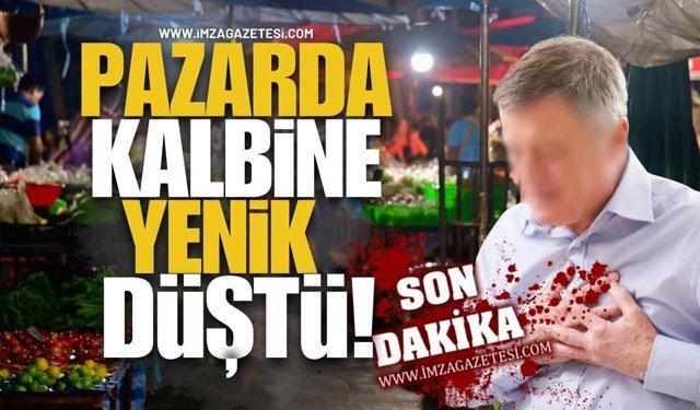 Halk Pazarında Kalbine Yeni Düştü!