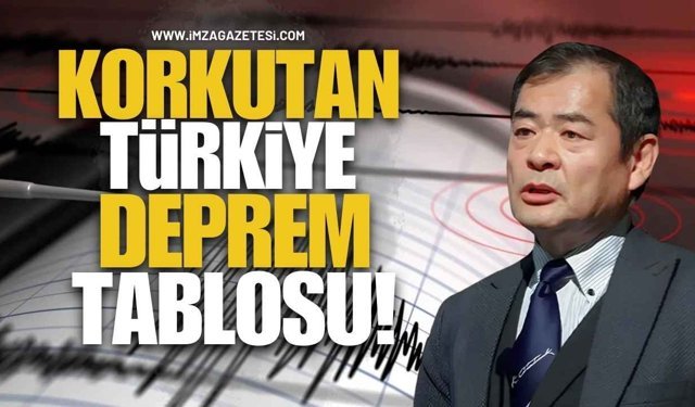 Japon Deprem Uzmanı Yoshinori Moriwaki'den Korkutan Türkiye Deprem Tablosu!