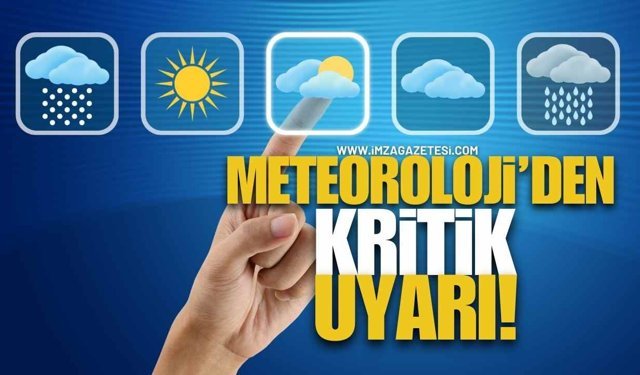 Meteoroloji'den Kritik Uyarı! Sağanak Yağış ve Kuvvetli Rüzgar Kapıda!