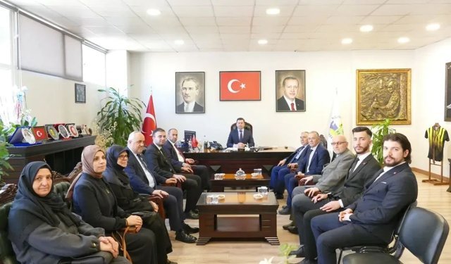 Başkan Altun, Saadet Partisi Heyetini Ağırladı