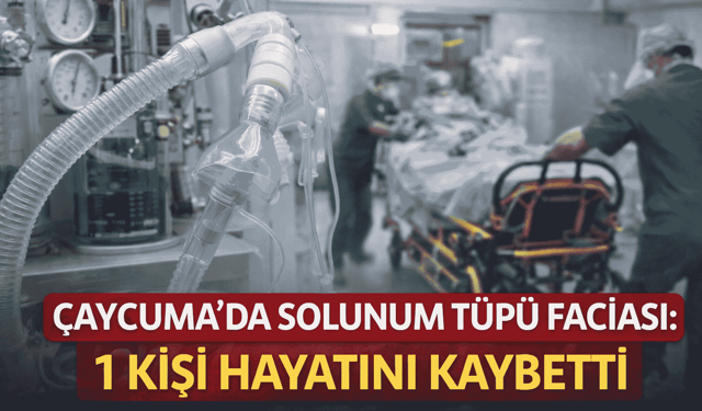 Zonguldak Çaycuma’da Solunum Tüpü Yangını: 1 Kişi Hayatını Kaybetti