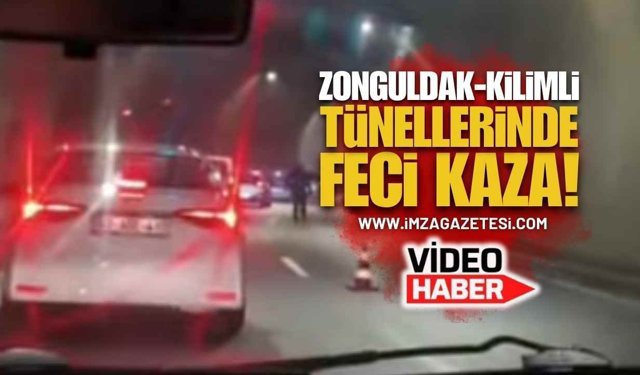 Zonguldak Kilimli Tünellerinde Feci Kaza!