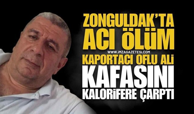 Zonguldak Kozlu'da Acı Ölüm: Ali Yılmaz hayatını kaybetti