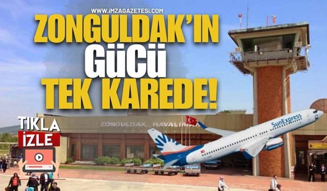 Zonguldak’ın Gücü Tek Karede! Zonguldak Havalimanı’nda Mükemmel Senkron!