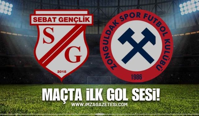 Sebat Gençlik Spor Zonguldakspor maçında ilk gol sesi!