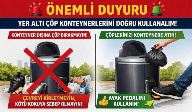 Belediyeden Çöp Uyarısı!