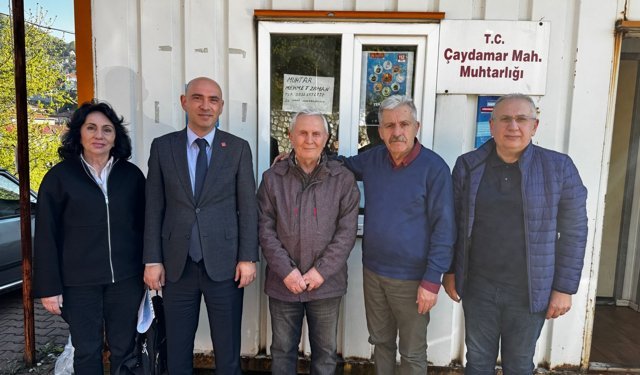 CHP İl Başkanı Dural Muhtarlarla Bir Araya Geldi