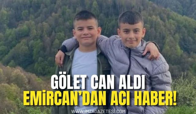 Gölet Can Aldı: Emircan’dan Acı Haber!