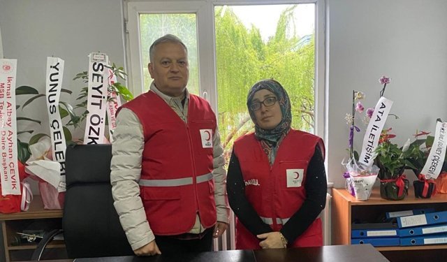 Kilimli Kızılay Kadın Kolları Başkanlığına Şengül Karadöngel Atandı