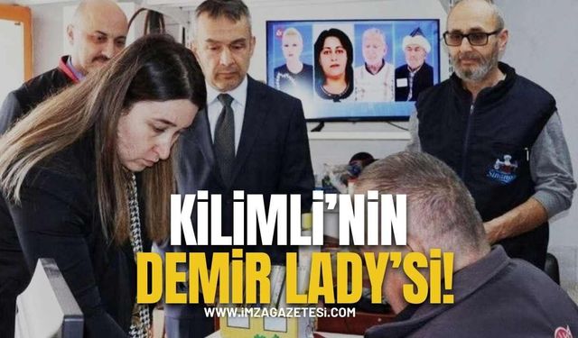 Kilimli’nin Demir “Lady” si!