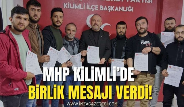 MHP'den Kilimli’de Gövde Gösterisi!