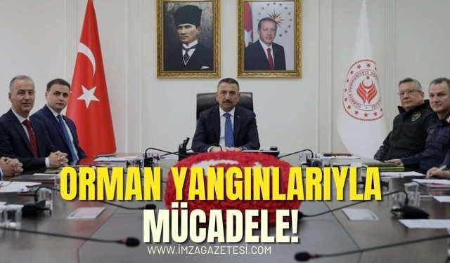 Zonguldak’ta Orman Yangınlarıyla Mücadele!