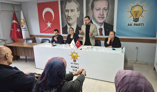 Kilimli’de AK Parti Teşkilatı Tek Yürek Oldu...