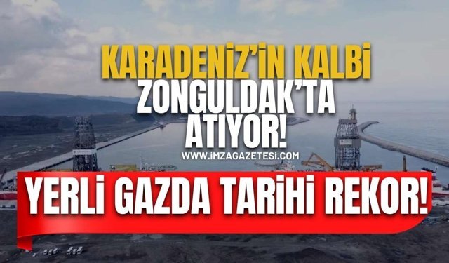 Karadeniz’in Kalbi Zonguldak’ta Atıyor! Yerli Gazda Tarihi Rekor!