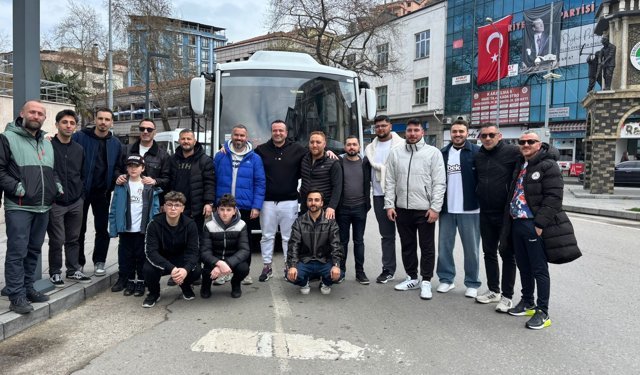 Zonguldaklı Gazeteciler Beşiktaş – Antalyaspor maçı için yola çıktı...