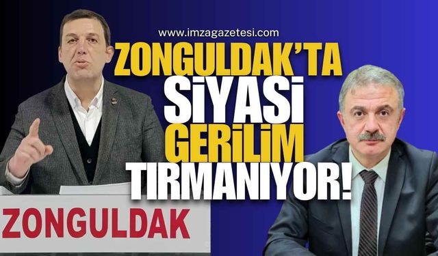 Zonguldak'ta  Siyasi Gerilim Tırmanıyor! Turhan’dan MHP’ye Çok Sert Yanıt