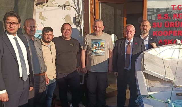 Erkmen’den Kozlu Balıkçılarına Destek Ziyareti