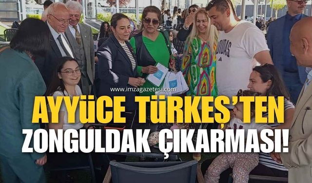 Alparslan Türkeş'in Kızı, İYİ Parti Genel Başkan Yardımcısı Ayyüce Türkeş Taş’tan Zonguldak ve Ereğli’ye Çıkarma!