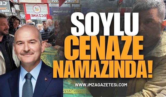 Süleyman Soylu Alaplı’da Cenaze Törenine Katıldı