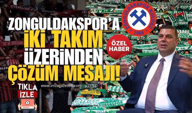 Cem Dereli'den Zonguldakspor'a Çorumspor ve Bursaspor Üzerinden Çözüm Mesajı...